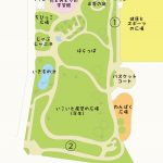 園内地図2018 4月　学習館サイド