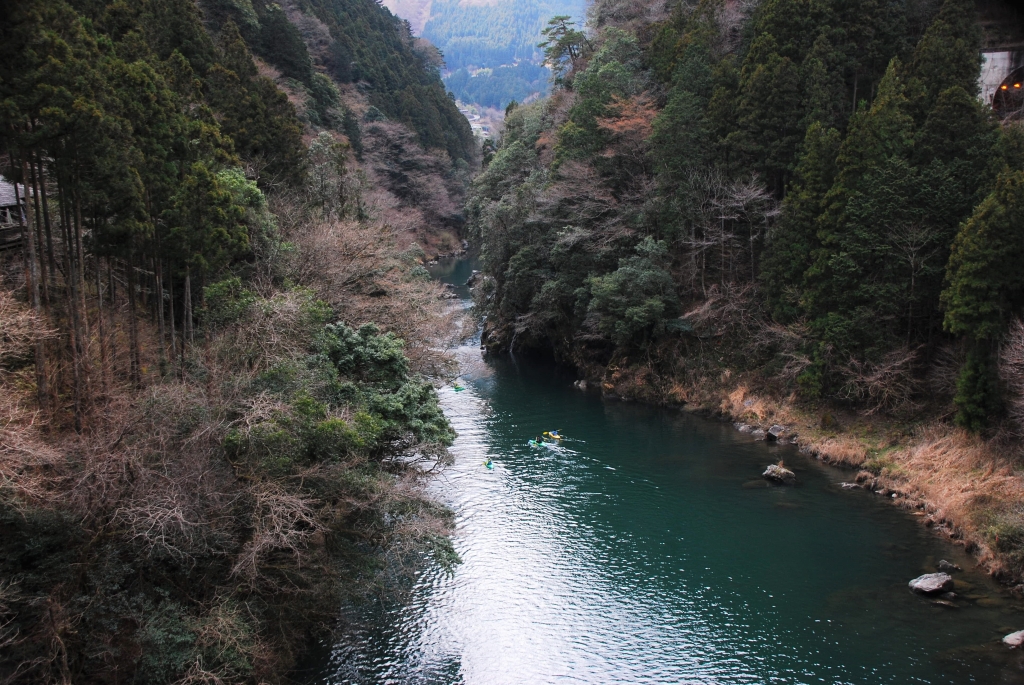 数馬峡付近の写真